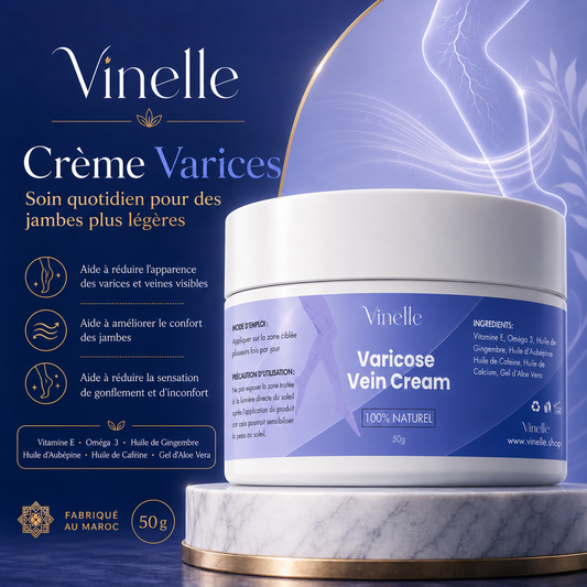 Vinelle™ | Stop aux Varices Visibles et aux Jambes Lourdes